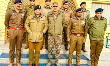 IGP Kashmir chairs security review meeting in Anantnag