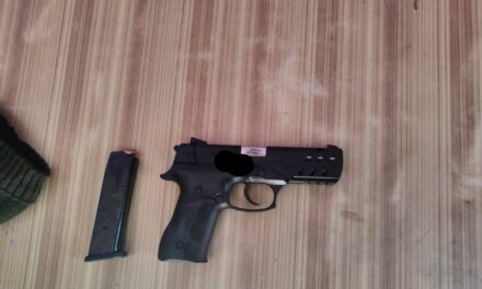 Pistol, Ammunition Recovered From The House of OGW in Poonch