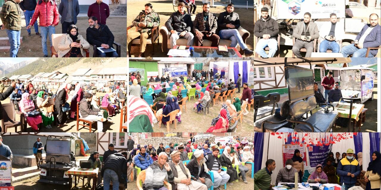 Viksit Bharat Sankalp Yatra commences in Ganderbal;Locals show overwhelming response