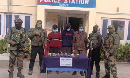 Three Militant Associates Held in Baramulla