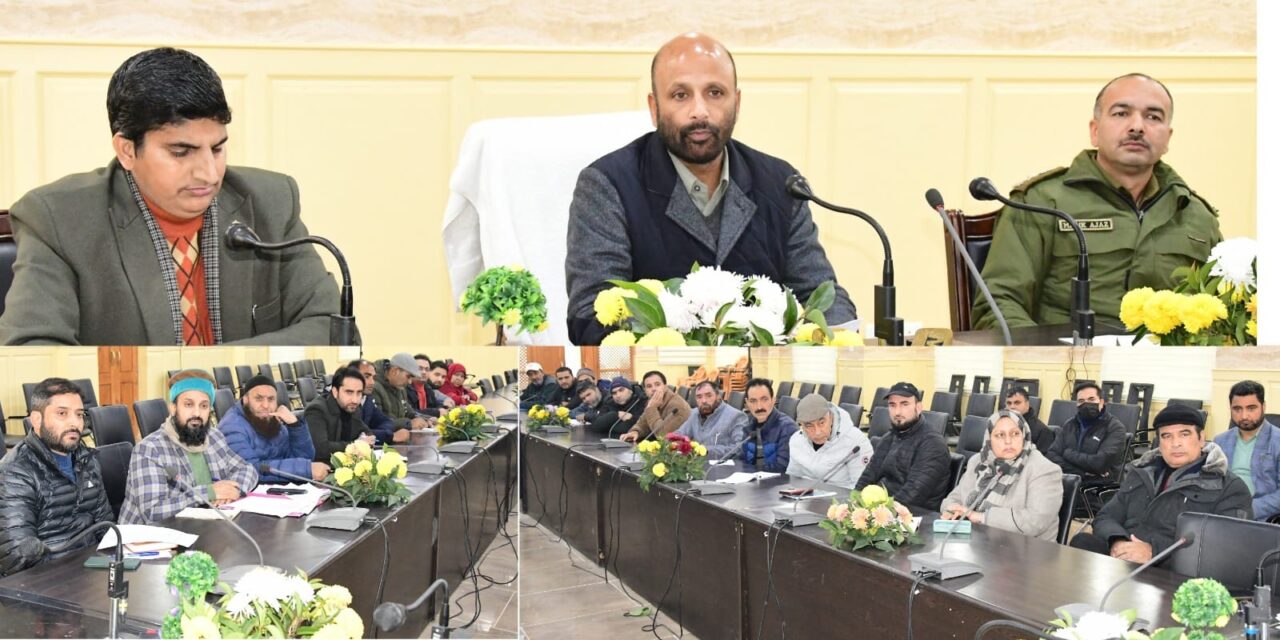 Arrangements for Smooth Conduct of JKSSB Exams reviewed at Ganderbal