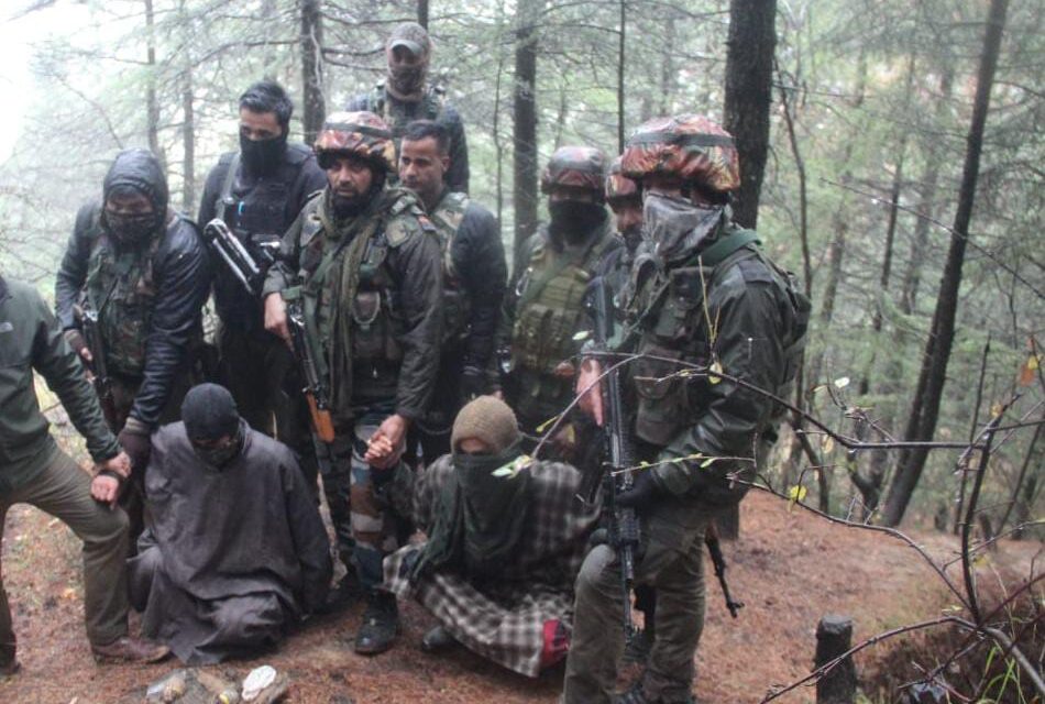 Two LeT terrorist associates arrested in Handwara: Police