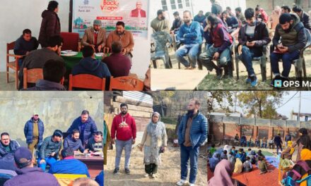 “Back to Village” Phase V:First Phase of B2V5 commences with active participation of locals in Gbl