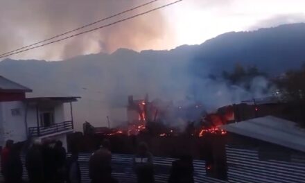 Over half-a-dozen structures damaged in major fire in Doda