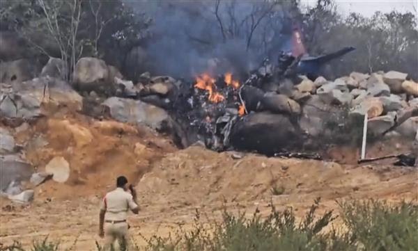 Two pilots killed as Indian Air Force aircraft crashes in Telangana’s Medak