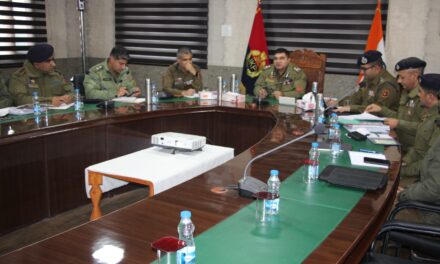 IGP Kashmir Chairs Security Review Meeting In Bandipora: Police