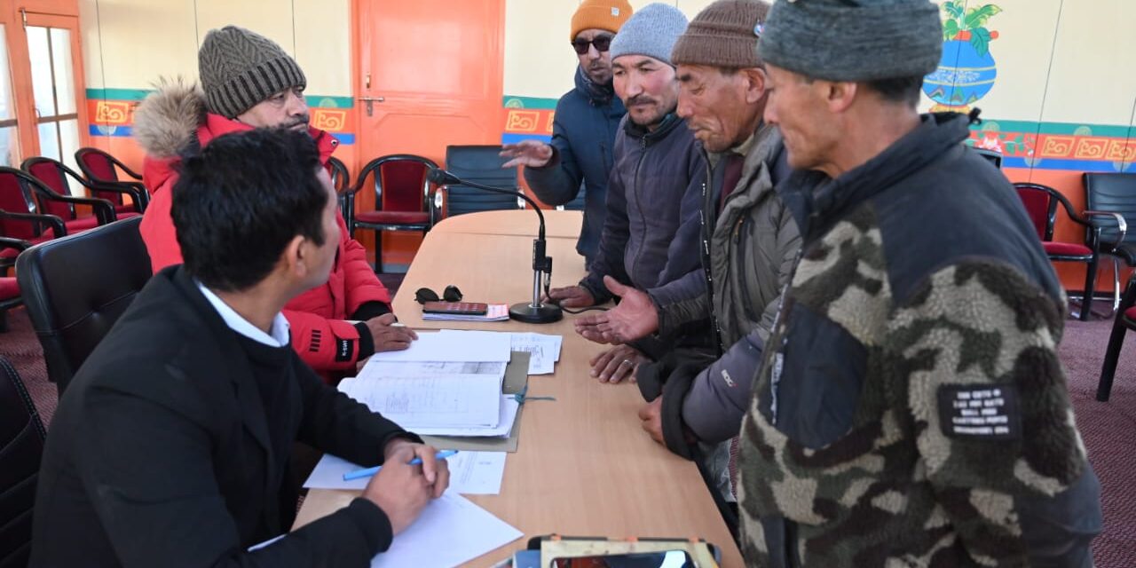 Tehsil Legal Service Committee Zanskar organizes 4th National Lok Adalat