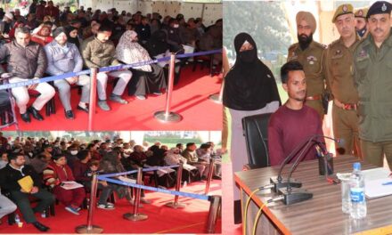 Third in a series DGP, J&K holds Public Grievances redressal Programme at PHQ, Jammu