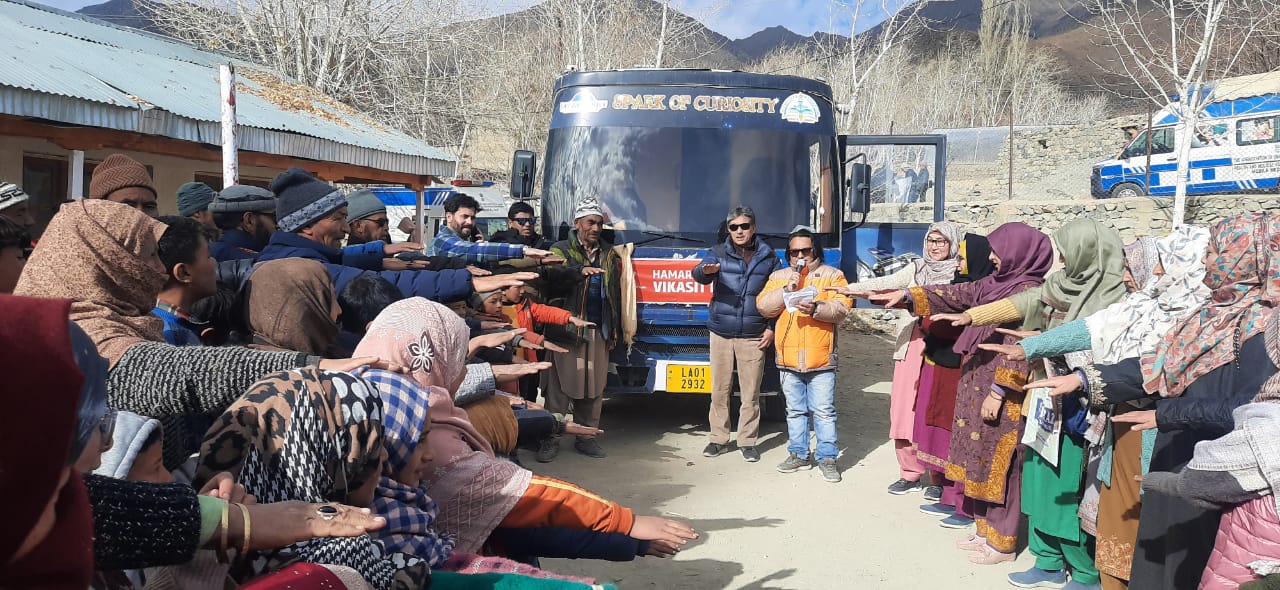 Viksit Bharat Sankalp Yatra held at Barchey, Apati Panchayats