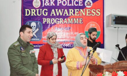 Ganderbal Police organises awareness programme on drug abuse at GDC Ganderbal