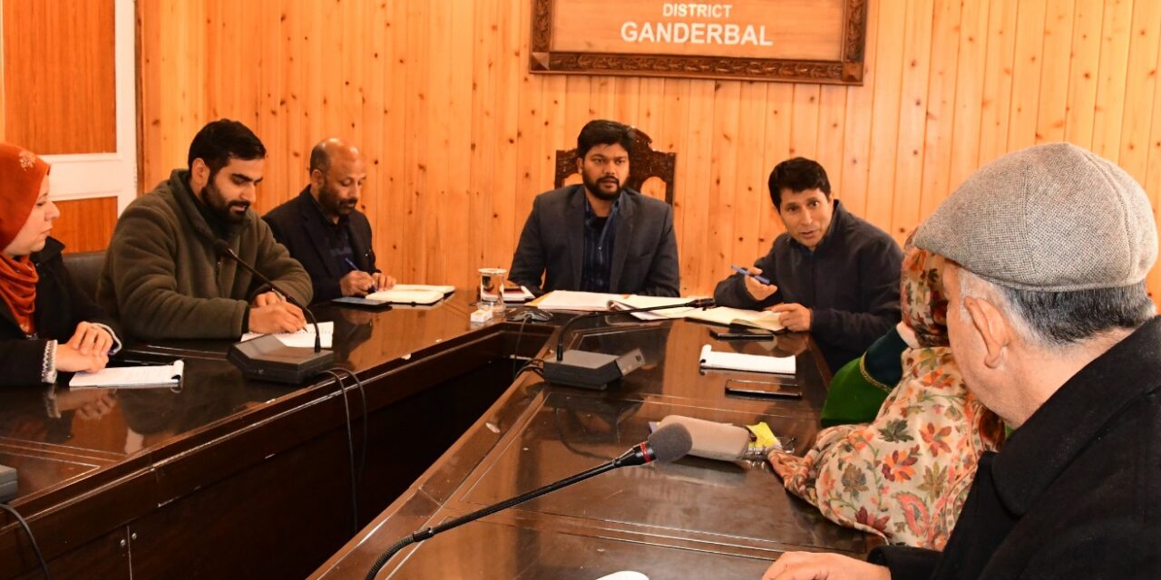 Operationalization of District Red Cross Society discussed at Ganderbal
