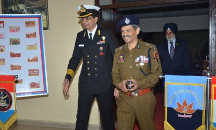 Sainik School Nagrota Hosts Inspiring Lecture By Shri RR Swain, IPS, DGP J&K