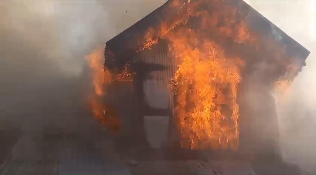Residential house gutted In fire blaze In Bandipora Village