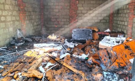 Electric equipment store gutted in South Kashmir’s Kulgam