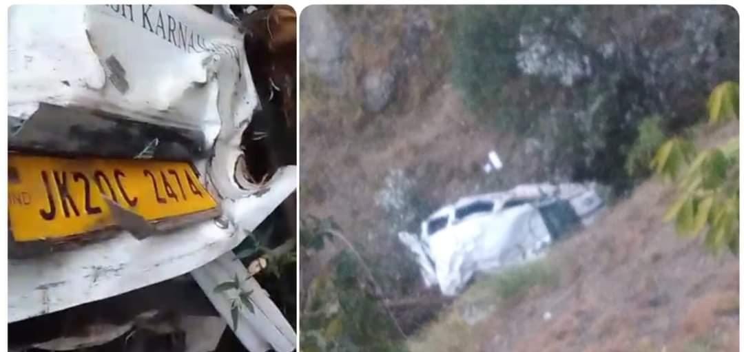 2 of marriage party killed, 13 others injured as vehicle falls into gorge in Reasi