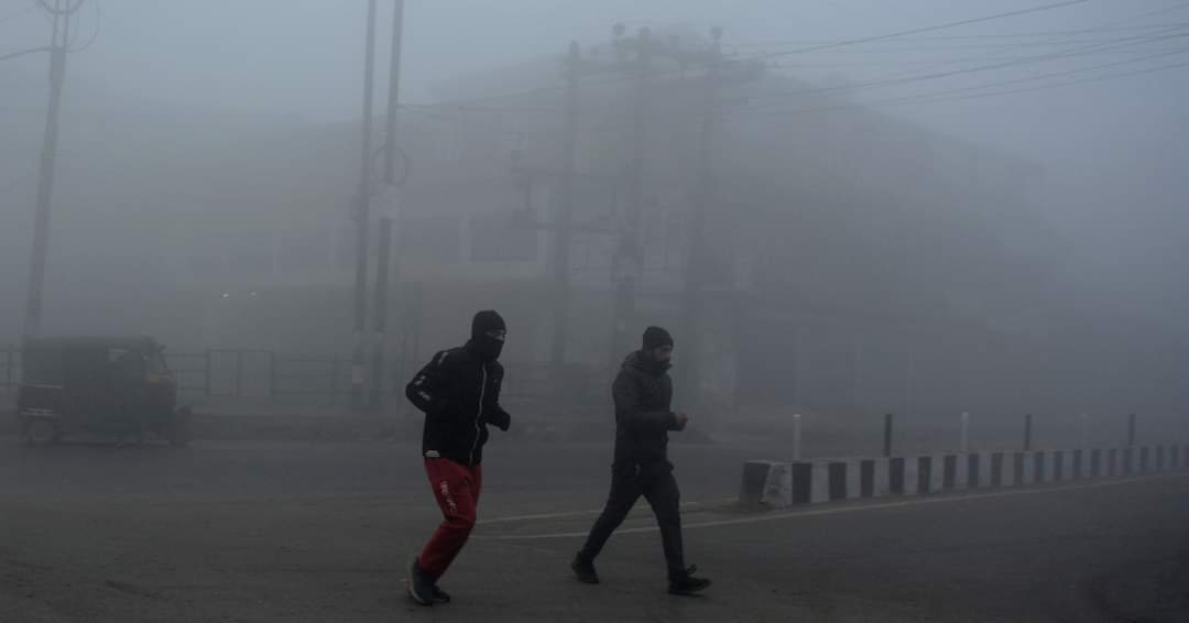 Foggy conditions to prevail amid dry weather from Dec 25-31 in Kashmir Valley