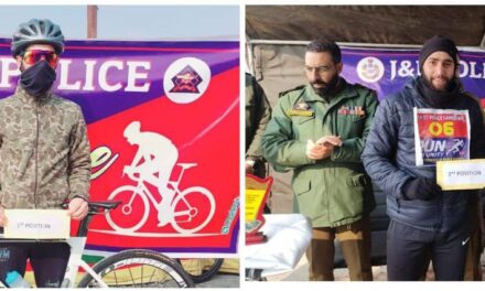 Police organises Cycle Race in Ganderbal