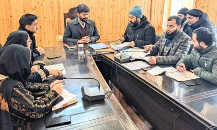 DEO Ganderbal reviews preparedness for forthcoming General Election 2024