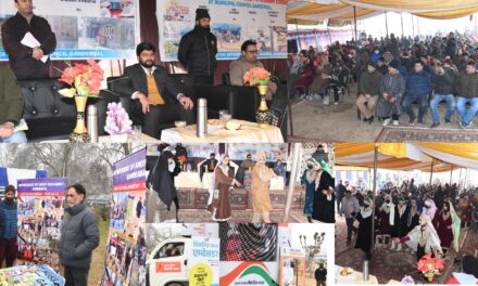 VBSY Van continues to spread PM’s message among residents of Ganderbal town;DDC presides over mega event at Qamaria Park