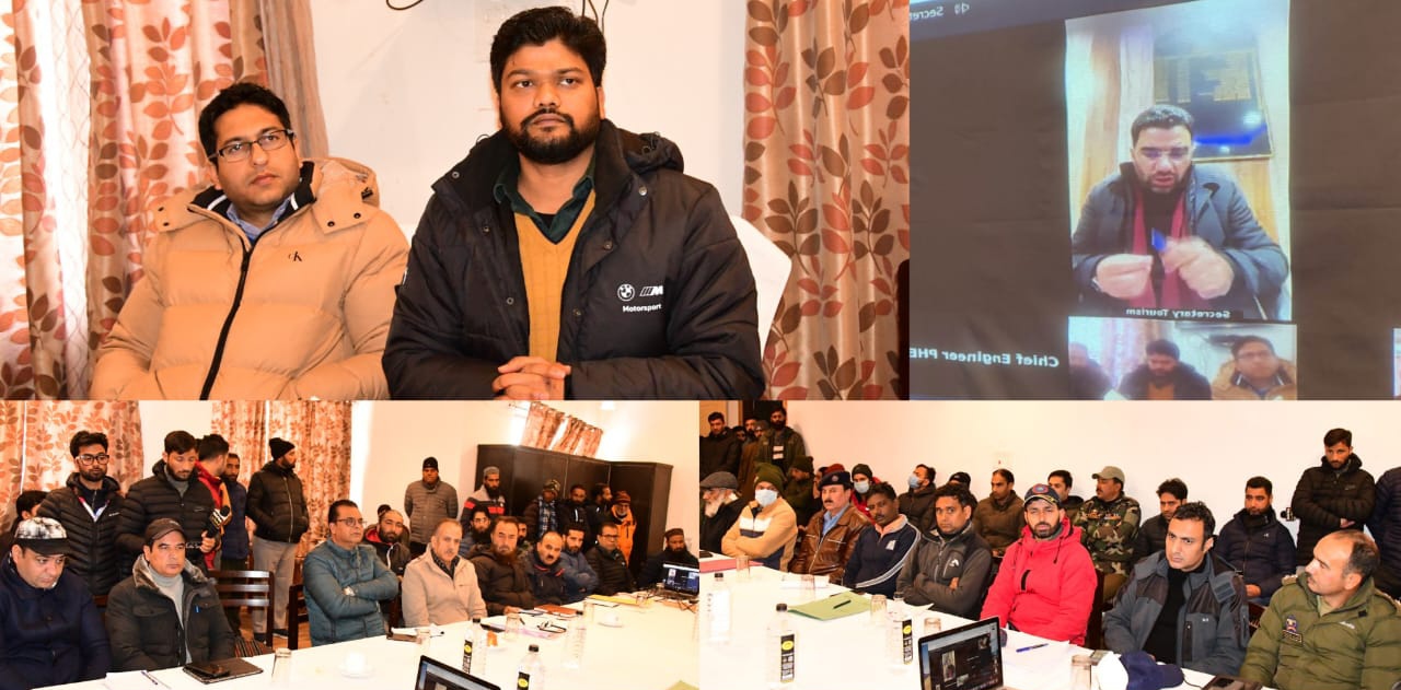 Sonamarg to be a prime destination during this winter: Secretary Tourism;Reviews preparedness for winter season, mega new year festival