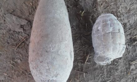 Explosive material recovered during Highway upgradation work in Rajouri.