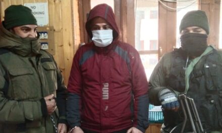 Drug peddler arrested in Ganderbal: Police