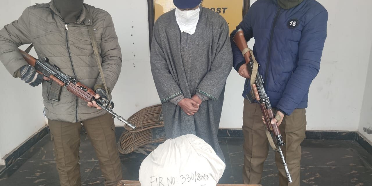 Police arrests 02 drug peddlers in Budgam, Ganderbal; Contraband substances recovered