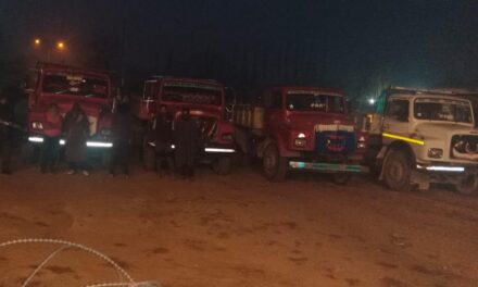 Illegal extraction and transportation of minerals;Police seizes 4 vehicles, arrests 4 drivers in Baramulla