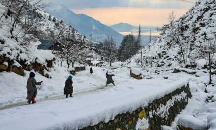 Kashmir under freeze, Pahalgam coldest at minus 3.9°C