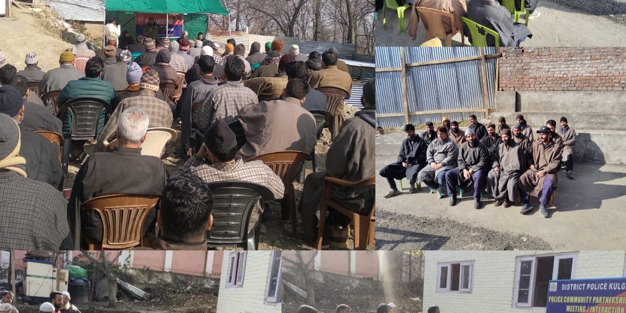 Police facilitates PCPG meetings in Handwara & Kulgam
