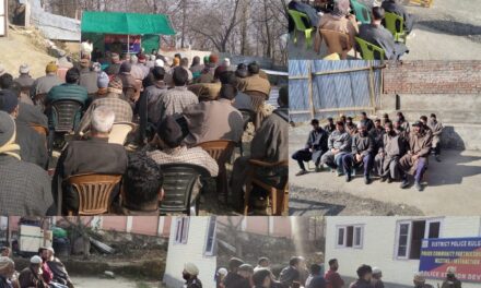 Police facilitates PCPG meetings in Handwara & Kulgam
