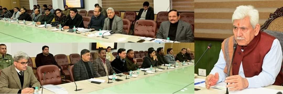LG reviews preparations for Khelo India Winter Games 2024