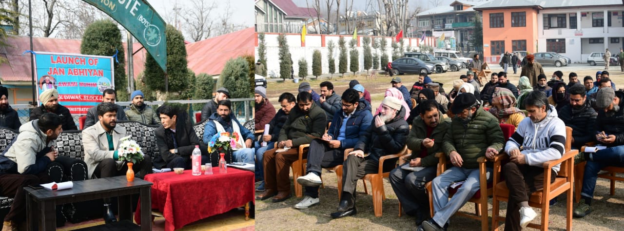 DC Ganderbal presides over Block Diwas at Manigam
