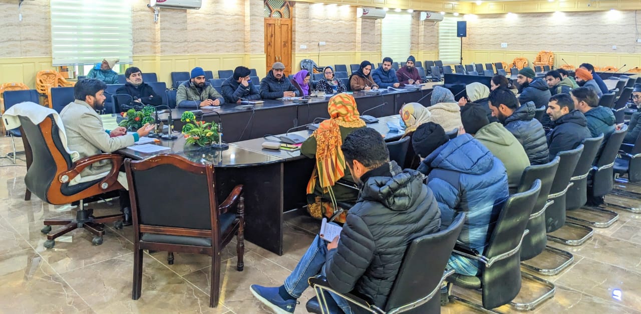 DC Ganderbal chairs review meeting of District Health Society