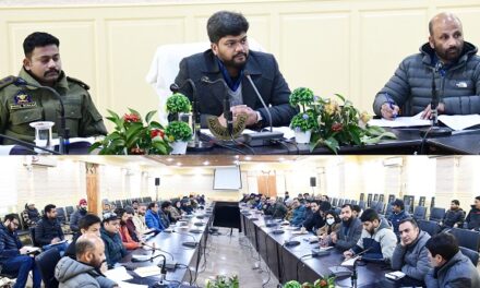 DDC Gbl reviews Republic Day arrangements;District function to be held at Qamaria stadium; graceful functions to be held at Panchayat, Block, Sub-division levels