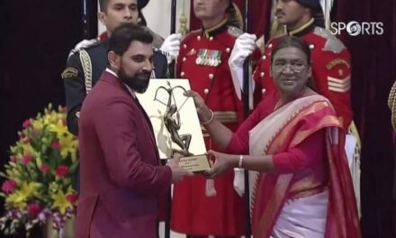 Mohammed Shami, Ojas Pravin, Sheetal Devi and others receive Arjuna Award 2023