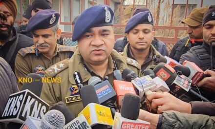 Tackling drugs trade in J&K on police’s strategic agenda: IGP Kashmir