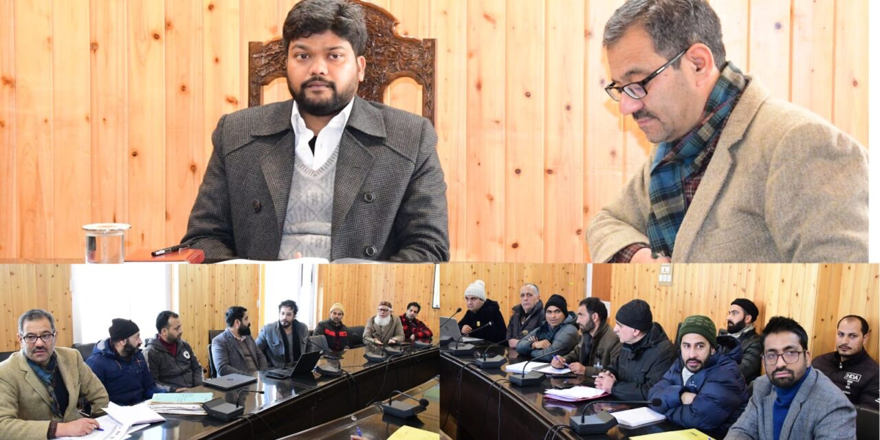 DC Ganderbal chairs District Export Promotion Committee meeting