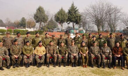 Army Commander Northern Command Lt Gen Upendra Dwivedi Holds Comprehensive JSR At Victor Force Hqrs, Compliments Synergy Between Security Grid