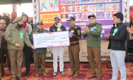 Majority of drugs are supplied from Pakistan; direct connection between Narcotics, terrorism and its financial sustenance: DGP J&K Shri R.R. Swain at closing ceremony of martyrs’ memorial tournament at Kathua