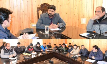 DC Ganderbal reviews progress of projects of Health Department