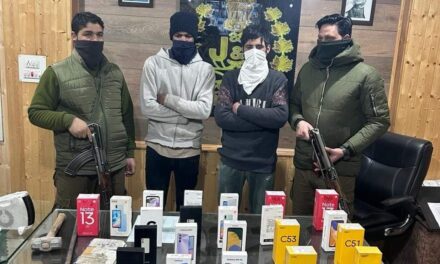 Police solves theft case in Pulwama, 02 arrested, Stolen property worth lacs recovered