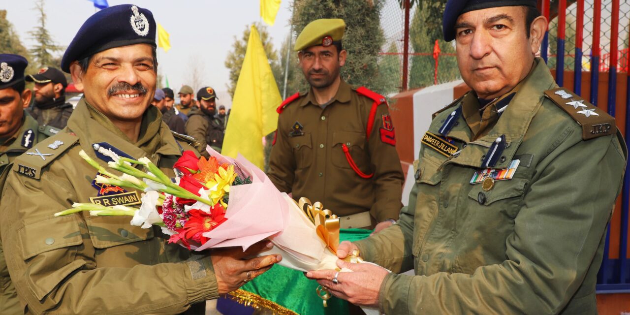 DGP J&K visits Lethpora Training Centre; interacts with trainees, faculty;Urges trainees to work towards building steady peace,and  ensuring public safety
