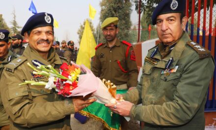 DGP J&K visits Lethpora Training Centre; interacts with trainees, faculty;Urges trainees to work towards building steady peace,and  ensuring public safety