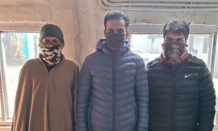 Police arrests 3 gamblers in Sopore, stake money seized
