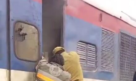 Train Catches Fire At Qazigund, All Passengers Safe