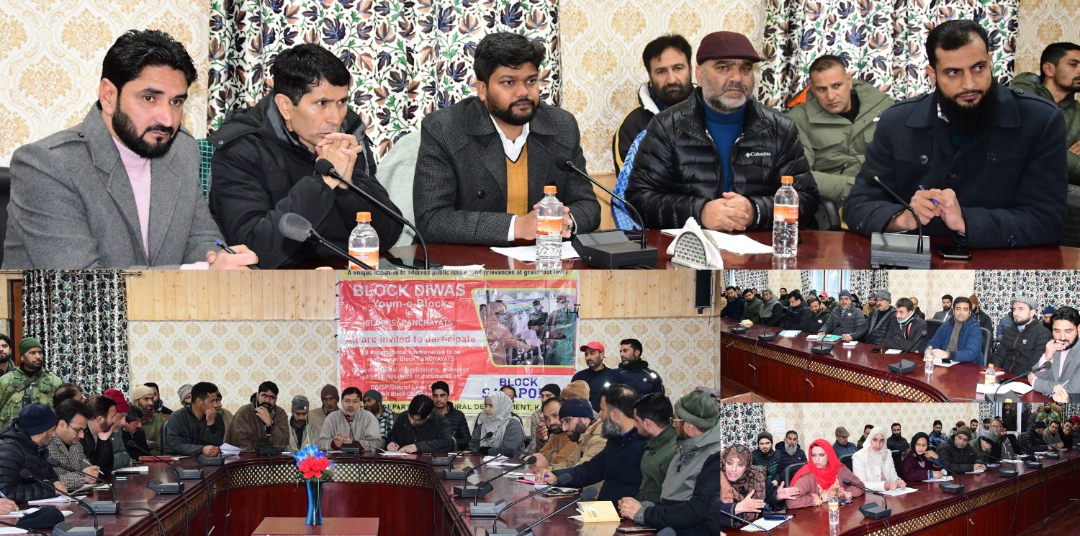 DC Gbl chairs Block Diwas at Manasbal;Says locals are prime stakeholders to preserve pristine glory of Manasbal Lake, District Admin focused for its beautification