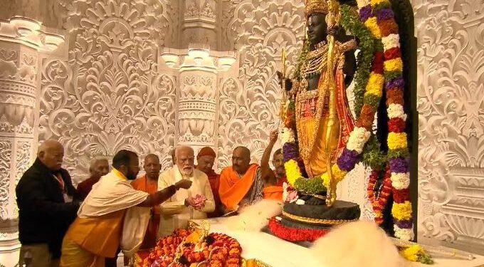 Special prayers performed at several temples in Kashmir to mark Ram temple consecration