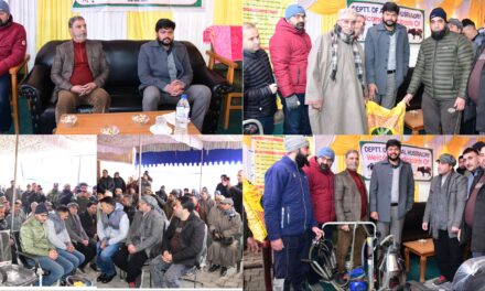 Animal Husbandry Gbl organizes awareness program on HADP;DC distributes seed kits, milking machine among HADP beneficiaries