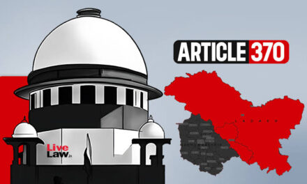 CJI refuses to respond to criticism over judgements on scrapping Article 370, same-sex marriage